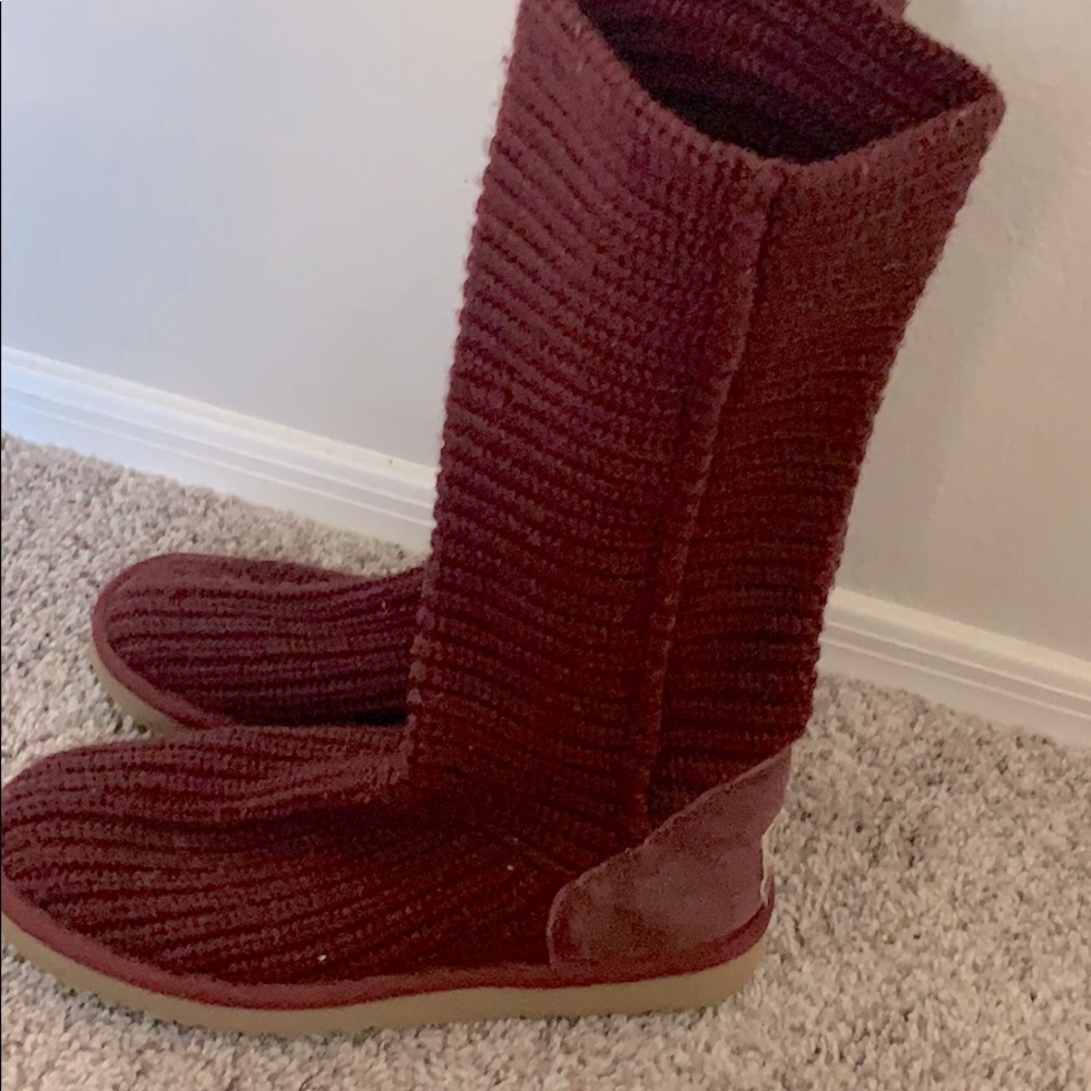 Ugh knit boots